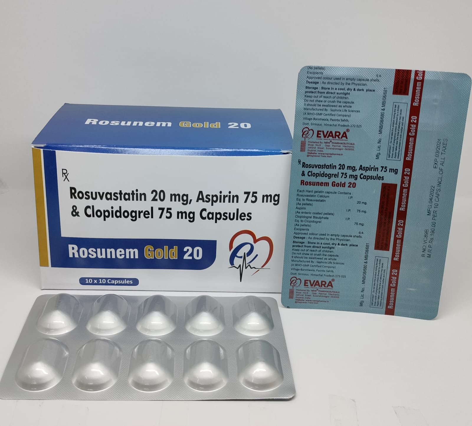 Rosunem Gold 20 Capsule